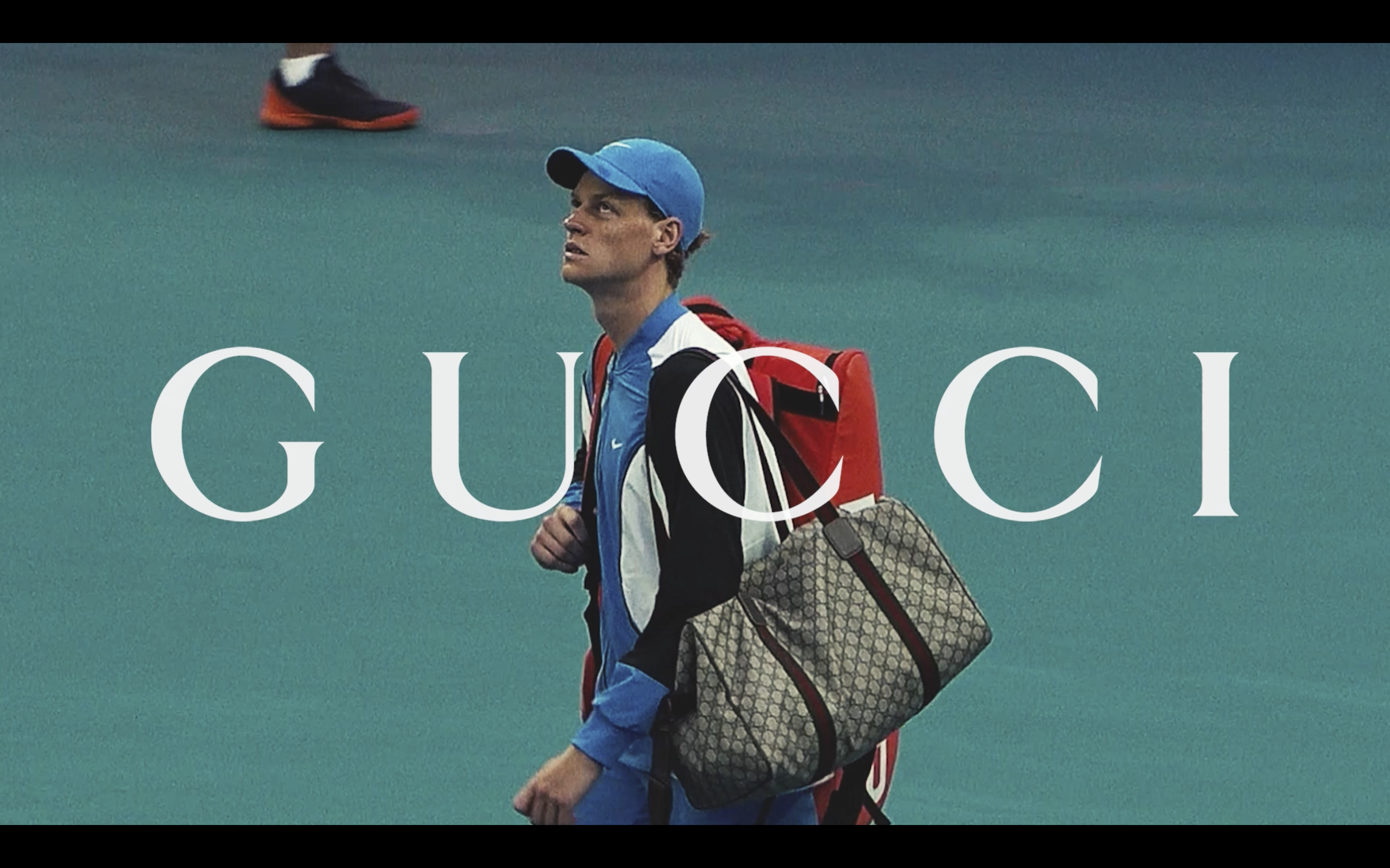 Jannik Sinner for Gucci